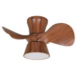 Ventilador de Techo Color Café con Control Remoto de 22 Plg