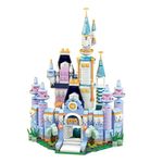 Set de Bloques para Armar Castillo de Princesa 6 en 1 con 535 Piezas