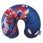 Cojín de Cuello Spider-Man Suave para Viaje y Descanso Color Azul