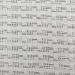 Cortina Jacquard de 140 x 229 cm Gris con Diseño Texturizado