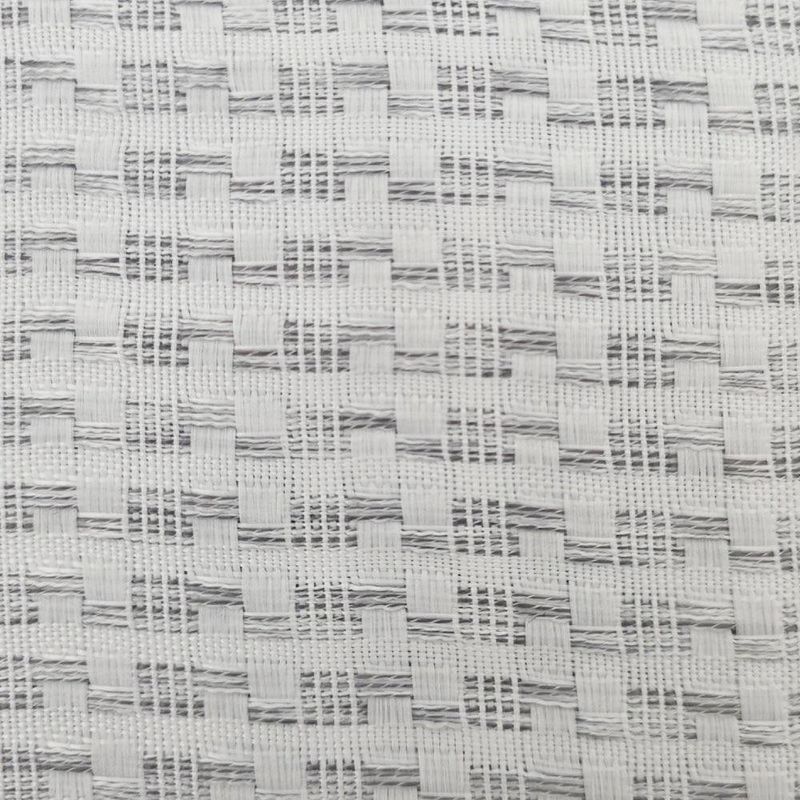Cortina Jacquard de 140 x 229 cm Gris con Diseño Texturizado