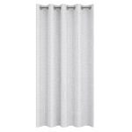 Cortina Jacquard de 140 x 229 cm Gris con Diseño Texturizado