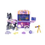 Set de Caballo y Carreta Wild Manes Halley’s Starry Sky con 15+ Piezas