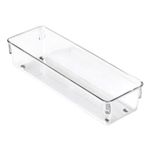 Organizador Linus Transparente Alargado de 22 x 7 x 5 cm para Cajón