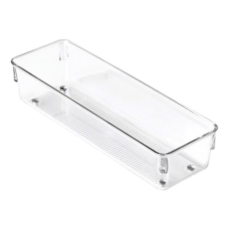 Organizador Linus Transparente Alargado de 22 x 7 x 5 cm para Cajón