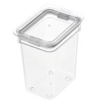 Contenedor Alto con Tapa Transparente para Alimentos 9.98 x 13.46 x 15.24 cm