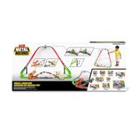 Pista Metal Machines Smash and Crash Dino con 2 Autos y 2 Dinosaurios