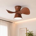 Ventilador de Techo Color Café con Control Remoto de 22 Plg