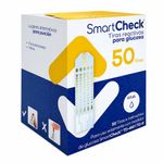 Tiras Reactivas para Glucosa de 50 Unidades Compatibles con SmartCheck Essential y Professional