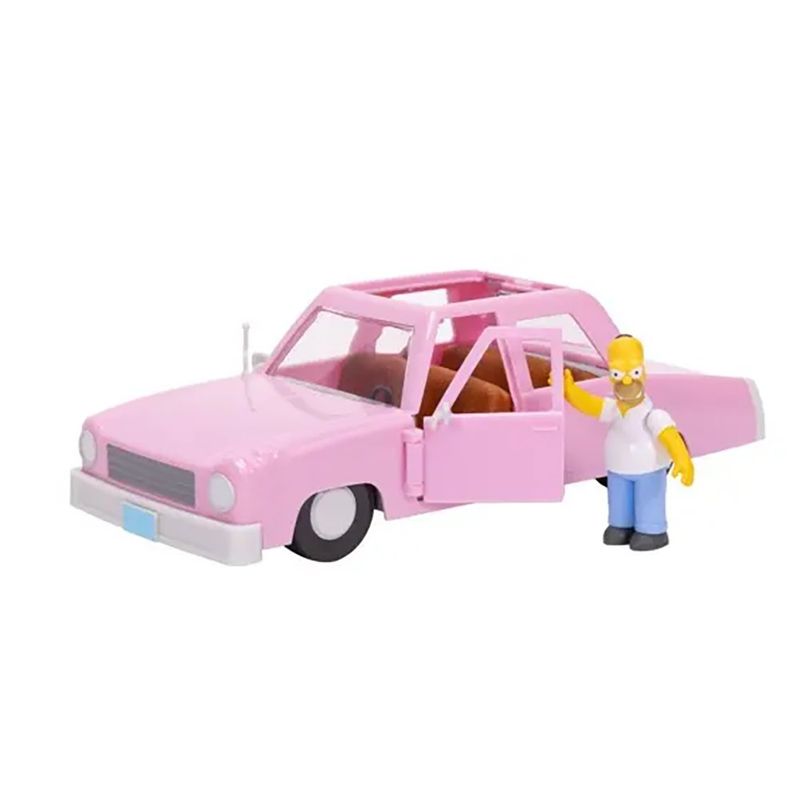 Vehículo Familiar The Simpsons con 5 Figuras de 2.5 Plg