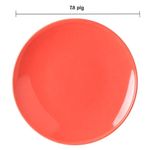 Plato para Postre de 7.8 Plg Color Rosado