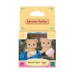 Set Gemelos Oso Galleta Sylvanian Families con Triciclo de 3 Piezas