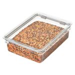 Contenedor con Tapa Transparente para Alimentos 19.94 x 26.67 x 7.62 cm