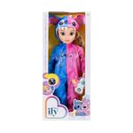 Muñeca ily 4EVER de 18 Plg Inspirada en Stitch y Angel con Pijama
