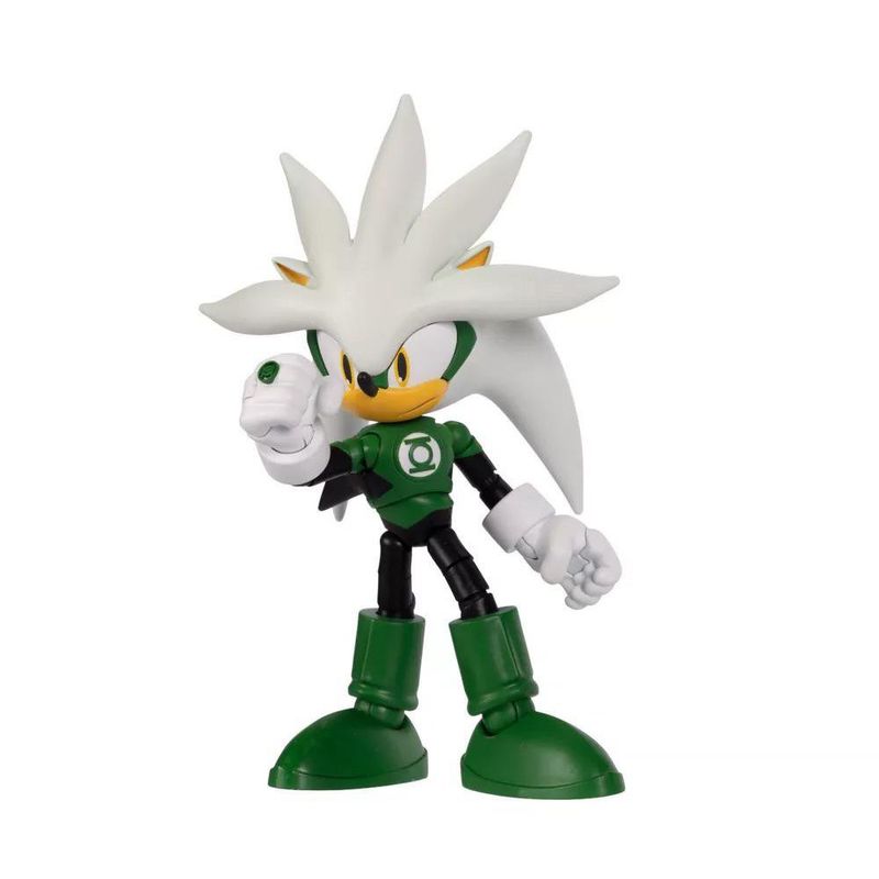 Set de Figuras DC x Sonic Power vs Speed con Darkseid, Shadow, Sonic y Silver