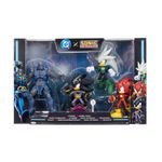 Set de Figuras DC x Sonic Power vs Speed con Darkseid, Shadow, Sonic y Silver