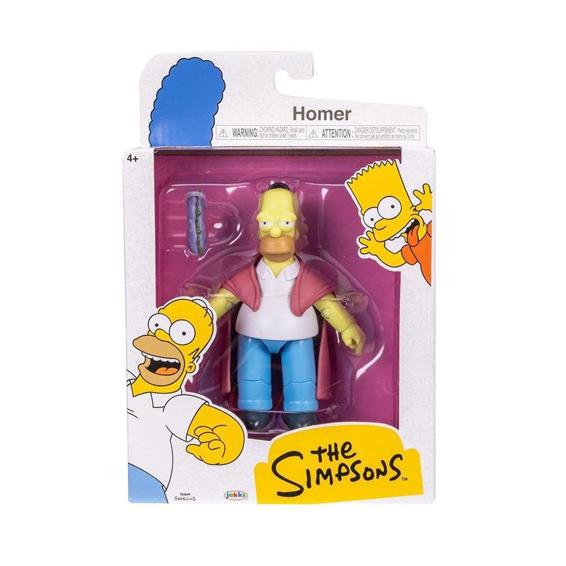 Figura Deluxe de The Simpsons de 5 Plg - Presentación Surtida
