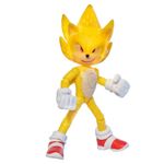 Set de 2 Figuras Sonic 3 con Luz de 5 Plg con Super Sonic y Super Shadow