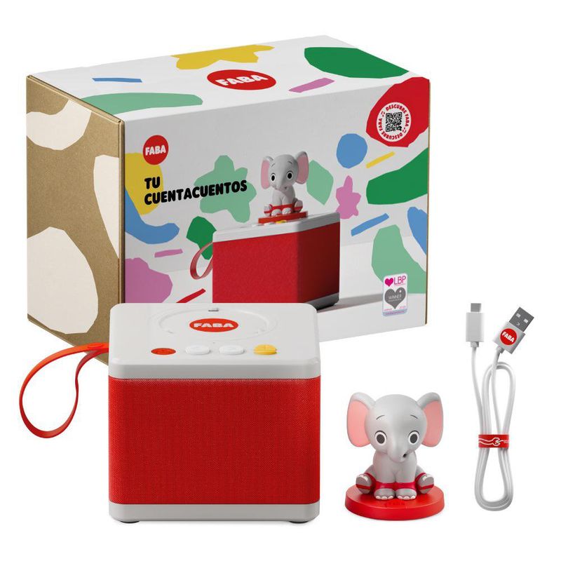 Cuentacuentos para Niños con Altavoz Starter Set con Ele el Elefante