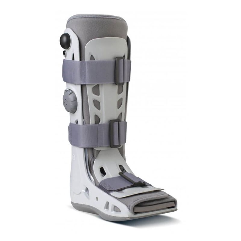 Bota Alta Inmovilizadora con Cápsula de Aire y Suela Antideslizante Color Gris