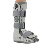 Bota Alta Inmovilizadora con Cápsula de Aire y Suela Antideslizante Color Gris