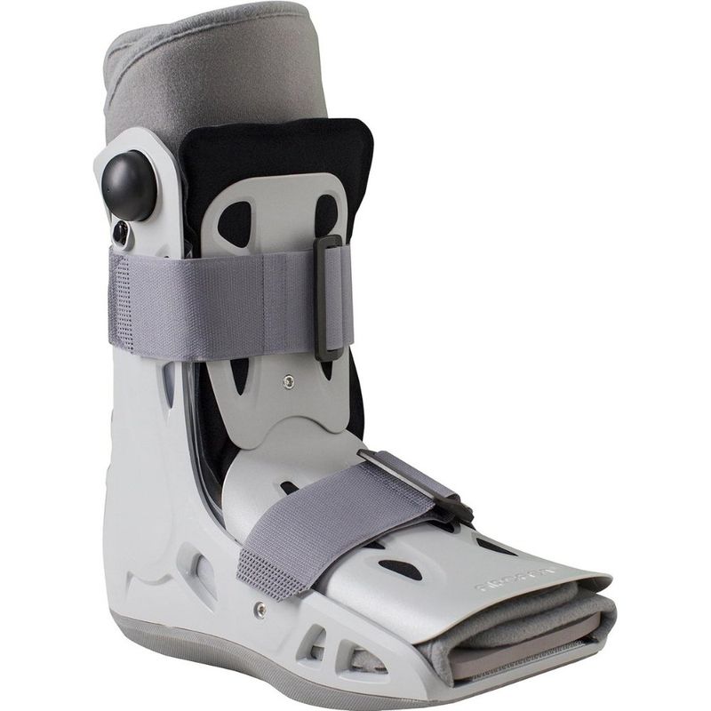Bota Corta Inmovilizadora con Cápsula de Aire y Suela Antideslizante Color Gris