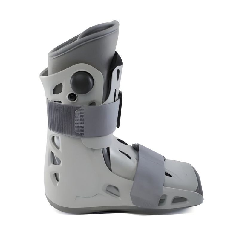 Bota Corta Inmovilizadora con Cápsula de Aire y Suela Antideslizante Color Gris