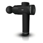 Pistola de Masaje de Percusión con 4 Cabezales y 6 Intensidades Color Negro