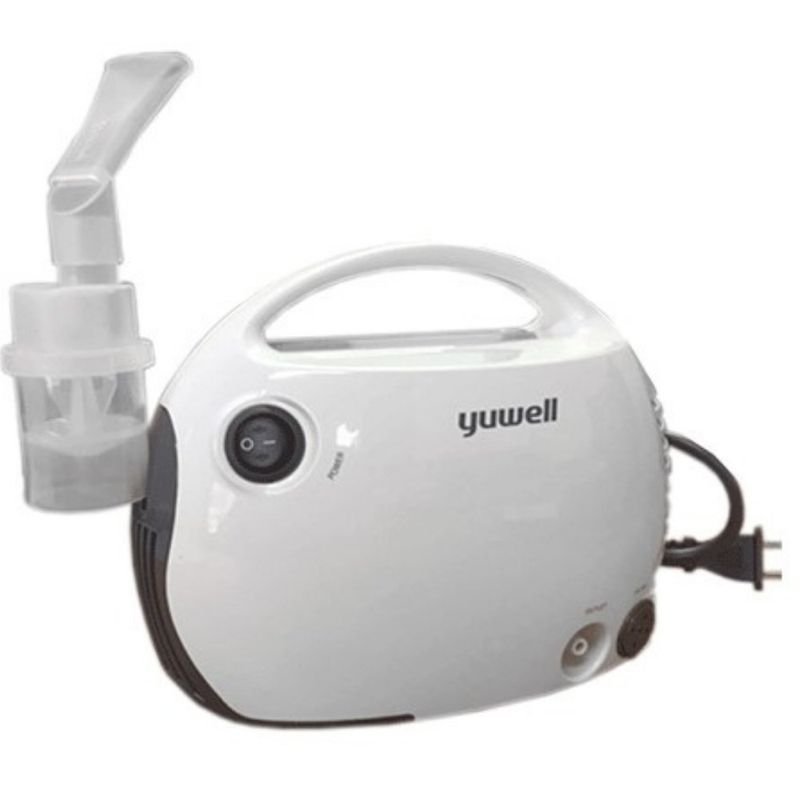 Nebulizador de Compresor para Terapia Respiratoria de Bajo Ruido con Mascarillas Blanco