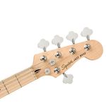 Bajo Electrico Squier Affinity Jazz Bass de 5 Cuerdas Color Blanco Crema