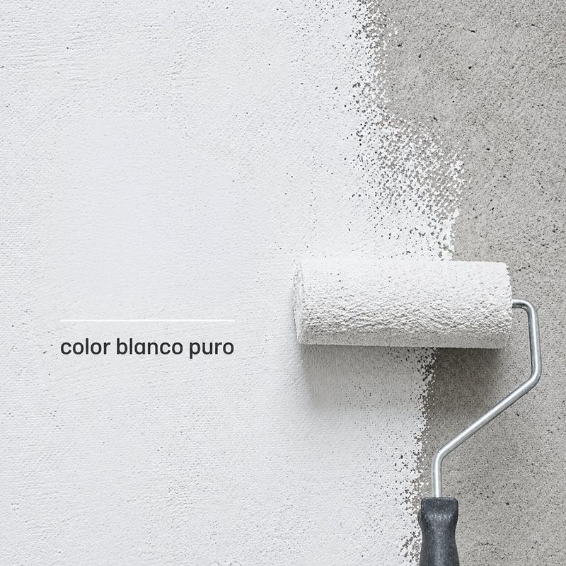 Impermeabilizante Acrílico Premium Fibratado Aislante Térmico Cubeta Color Blanco