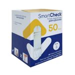Kit de Glucómetro con 50 Tiras Reactivas para Medición de Glucosa en Sangre Color Negro