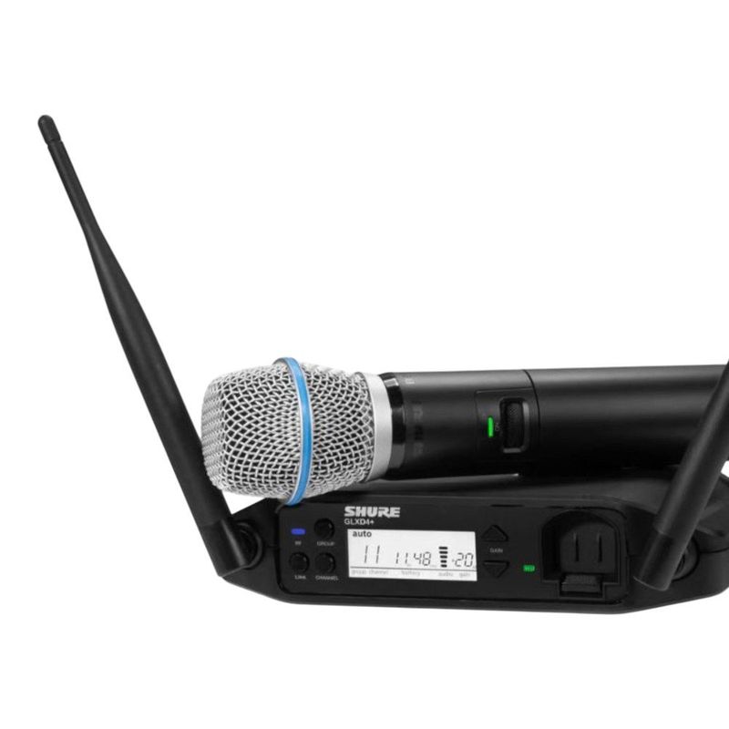 Sistema inalámbrico digital de mano Shure GLXD24+/B87A