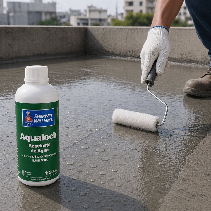 Repelente de Agua Aqualock Base Agua en Botella de 757 mL Color Transparente