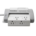 Protector de Sobretensiones con 4 Salidas CA 1800 W Gris Claro