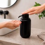 Dispensador de Jabón Negro de 12 oz para Cocina o Baño