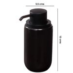 Dispensador de Jabón Negro de 12 oz para Cocina o Baño