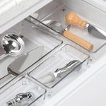 Organizador Linus Transparente Multiuso de 15 x 7 x 5 cm para Cajón