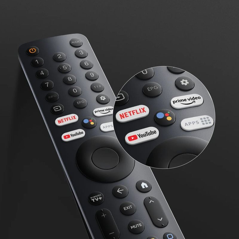 Televisor Smart A Pro de 43 Plg QLED Ultra HD 4K con Google TV