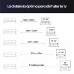 Televisor Smart QLED de 65 Plg Ultra HD 4K con Control por Voz y Dolby Vision Atmos Negro