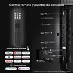 Televisor Smart QLED de 65 Plg Ultra HD 4K con Control por Voz y Dolby Vision Atmos Negro
