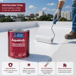 Impermeabilizante y Termorreflectante Aqualock 8000 de 1 Galón Color Verde