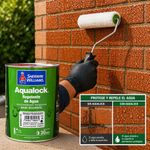 Repelente de Agua Aqualock Base Solvente de 1/4 Galón Color Transparente