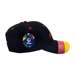 Gorra de Alemania con Cierre de Botón de 58 cm Color Negro, Rojo y Amarillo