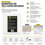 Tela Súper Refuerzo Duratex-65 para Impermeabilización Acrílica de 1 Metro