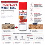 Repelente de Agua WaterSeal Multisuperficie en Spray de 12 oz Color Transparente