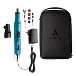Limador de Uñas para Mascotas Eléctrico Andis EasyClip con 2 Velocidades de 13 Piezas Color Celeste