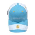 Gorra de Argentina con Cierre de Botón de 58 cm Color Celeste y Blanco