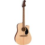 Guitarra Electroacústica Fender California con Cutaway Color Tabaco Sunburst