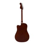 Guitarra Electroacústica Fender California con Cutaway Color Tabaco Sunburst